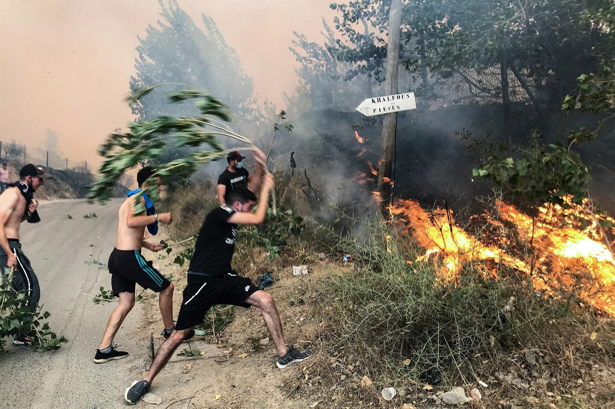 Algérie : plus 10 morts et 19 blessés dans de violents incendies près d’Alger