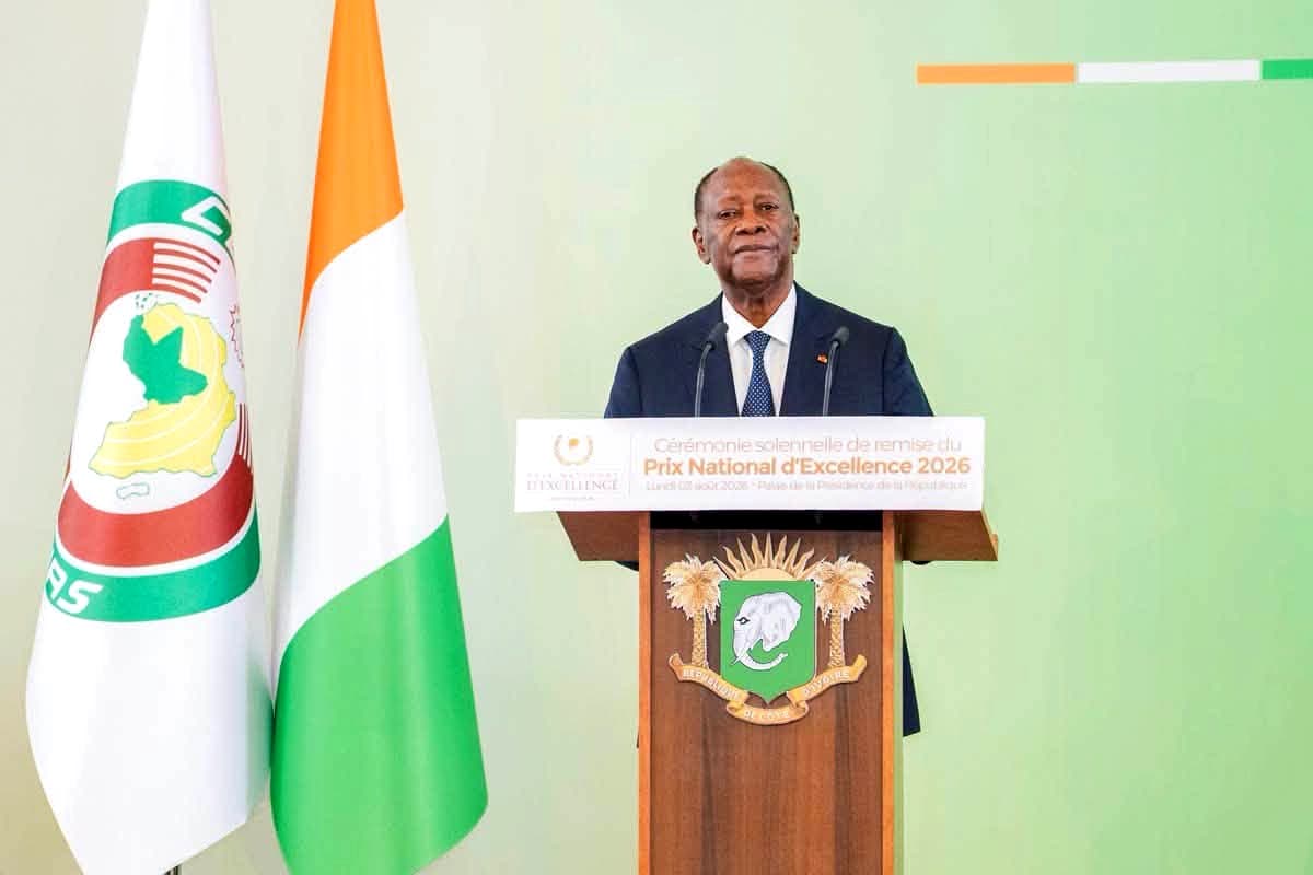 Journée Nationale de l’Excellence 2026 : 80 lauréats distingués par le Président Alassane Ouattara
