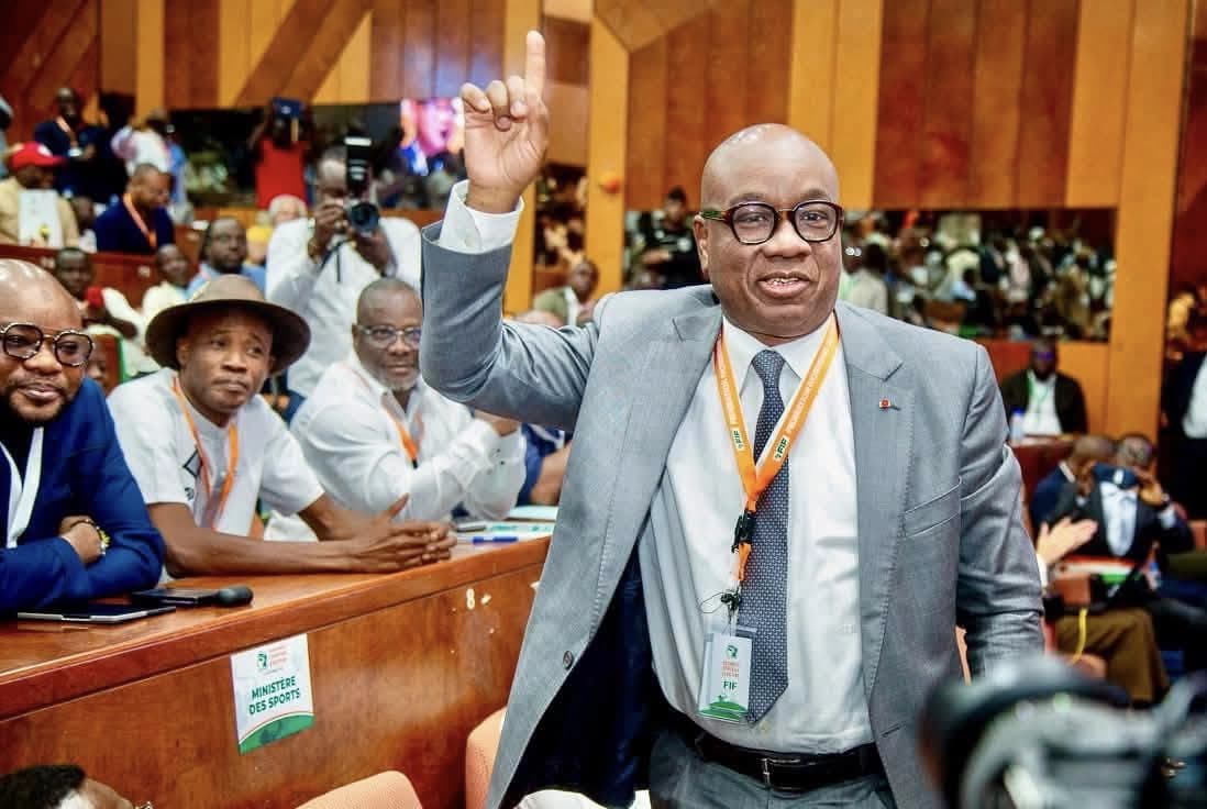 Côte d’Ivoire : Yacine Idriss Diallo réélu président de la FIF jusqu’en 2030
