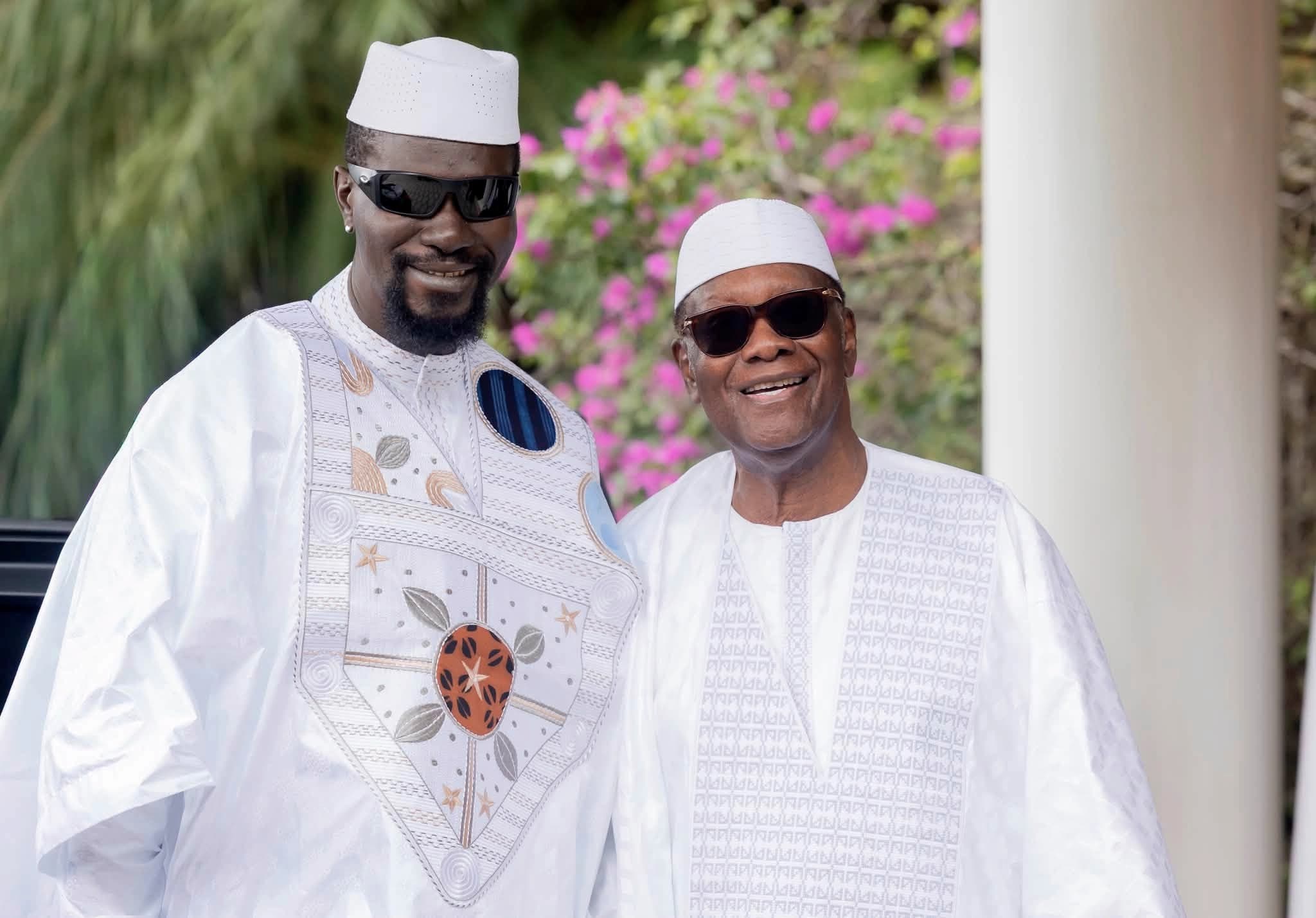 Côte d’Ivoire–Guinée : Alassane Ouattara et Mamadi Doumbouya veulent donner un nouvel élan à la coopération