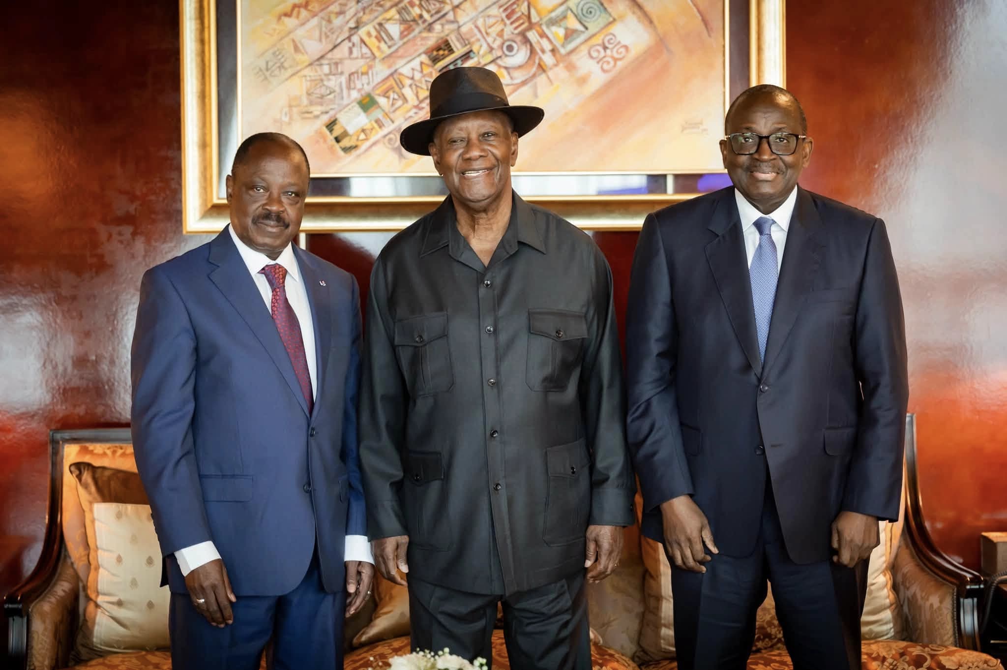 Côte d’Ivoire : Alassane Ouattara reçoit le nouveau président du Conseil supérieur de la magistrature