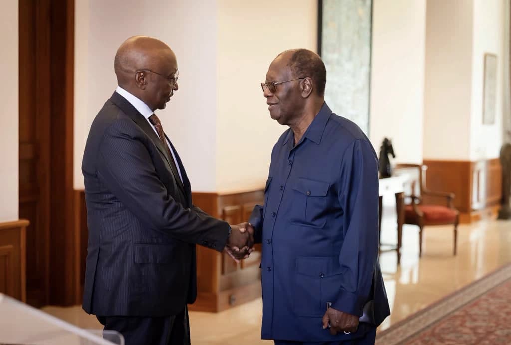 Côte d’Ivoire : Ouattara et le président de la Commission de l ’UA misent sur des solutions africaines aux crises du continent