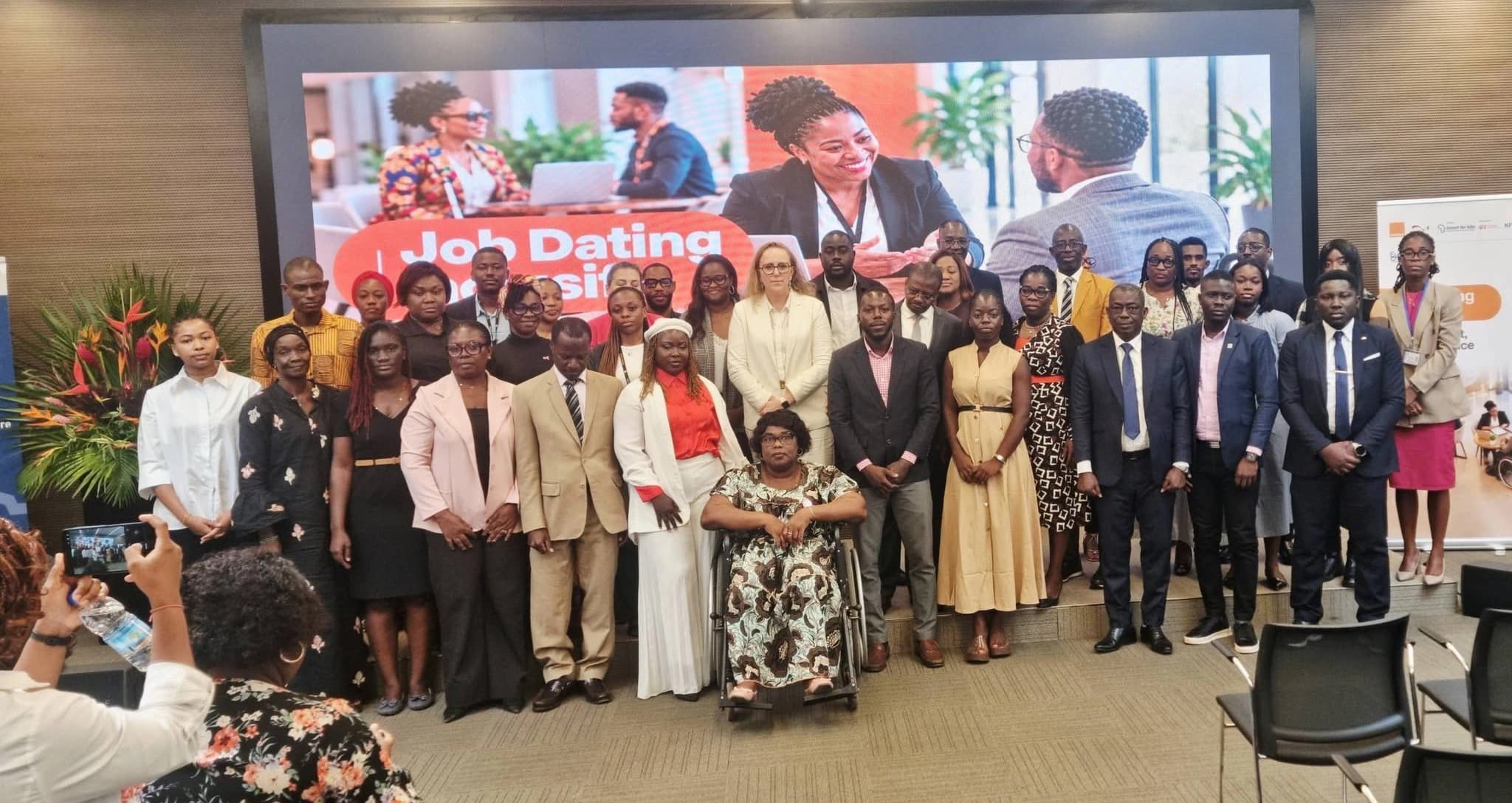 Côte d’Ivoire : 123 personnes en situation de handicap à la conquête de l’emploi avec Orange et la GIZ